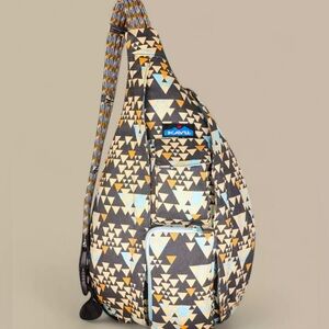 KAVU Original Rope Bag Sling Pack with Adjustable Shoulder Strap - NWT